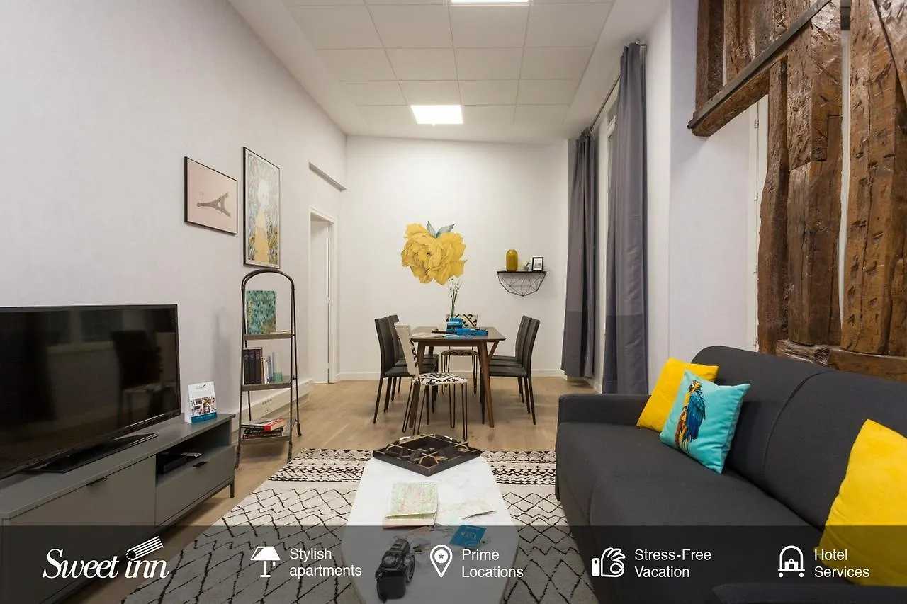 96 M2, 3 Yatak Odalı, 1 Banyolu , 2nd - Louvre - Bourse Bölgesinde *